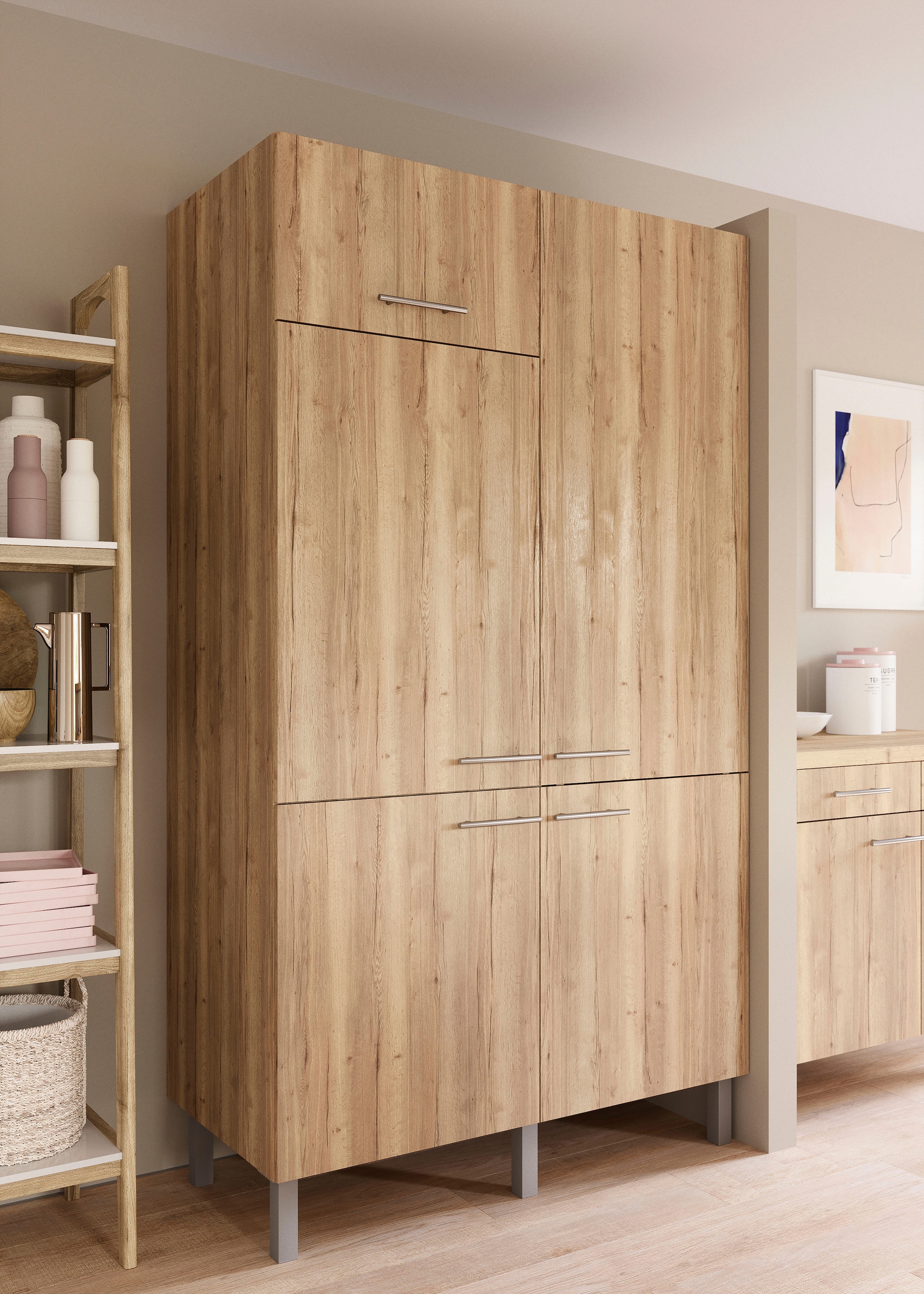 OPTIFIT Pantryküche »Lilly« Breite 120 cm, wahlweise mit E-Gerät