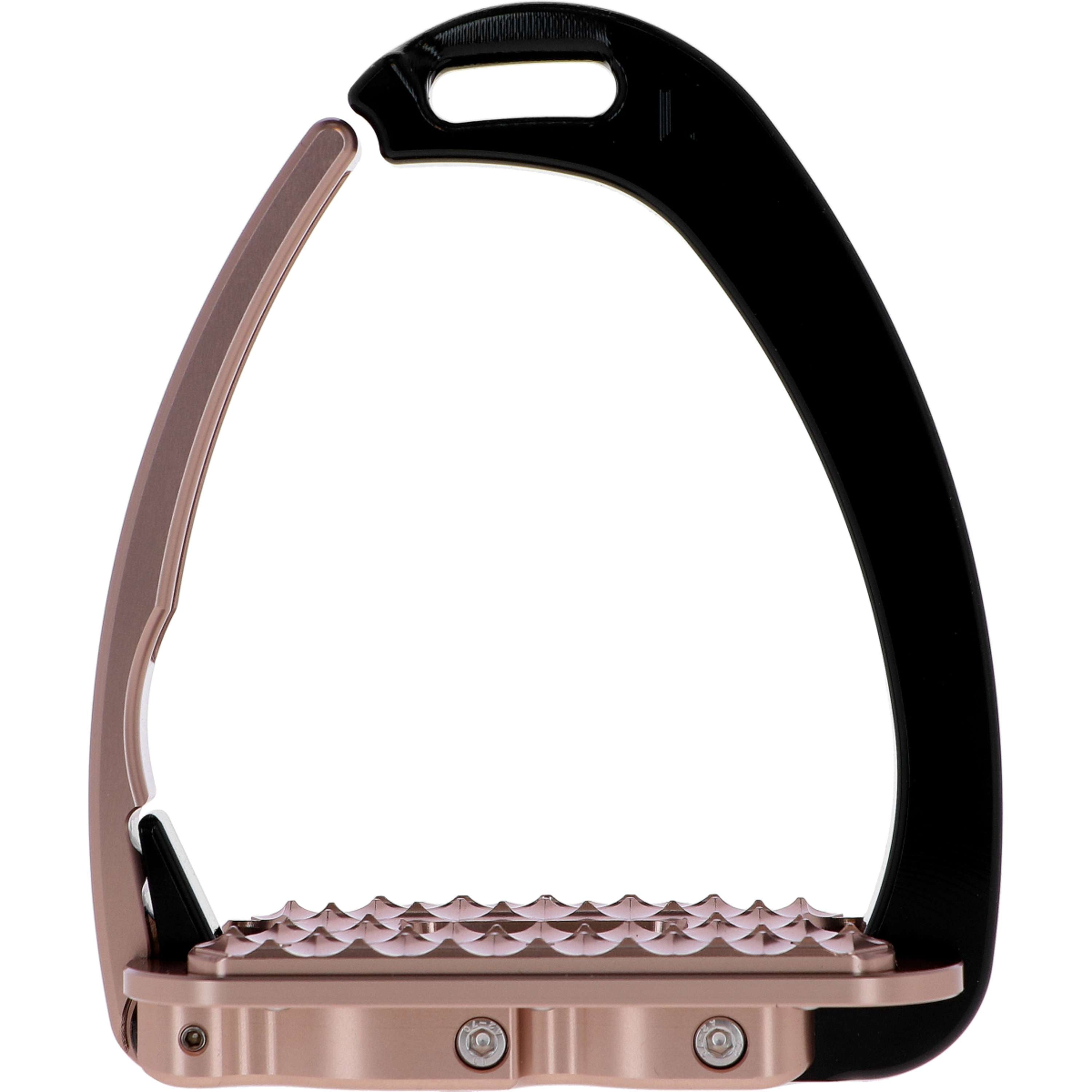 Tech Stirrups Stijgbeugels Venice Sloped Evo Swarovski Zwart/Rosegoud