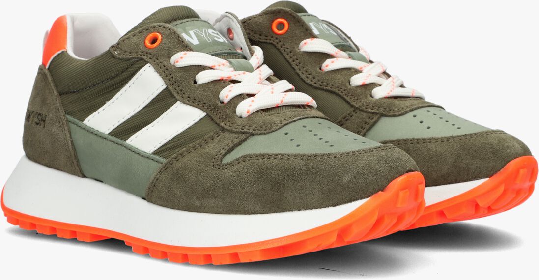 WYSH groene wysh lage sneakers wolf