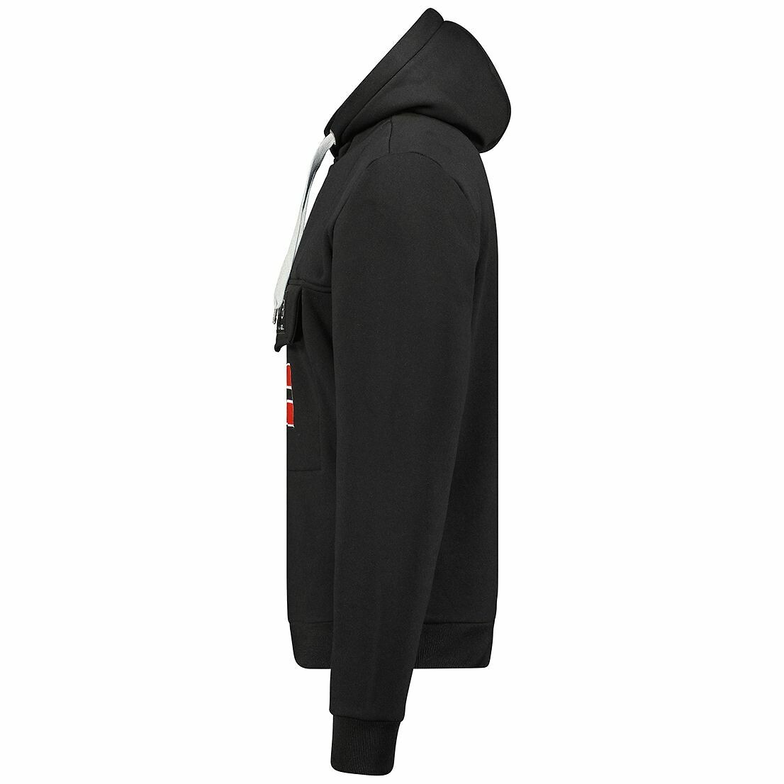 NORUEGA GEOGRÁFICA<br>Moletom com capuz e logo Gadrien