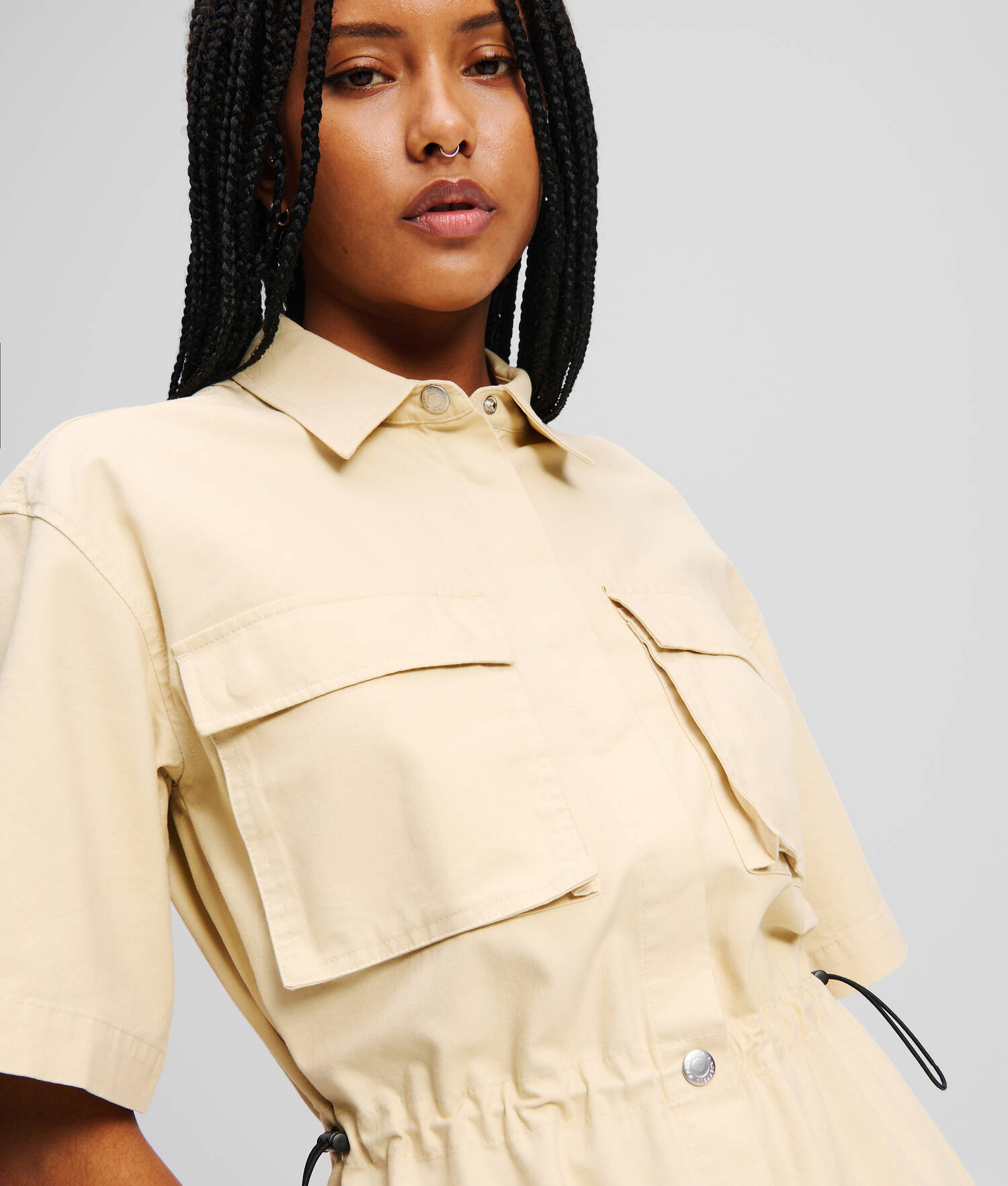 ROBE CHEMISE UTILITAIRE - Frêne de bois