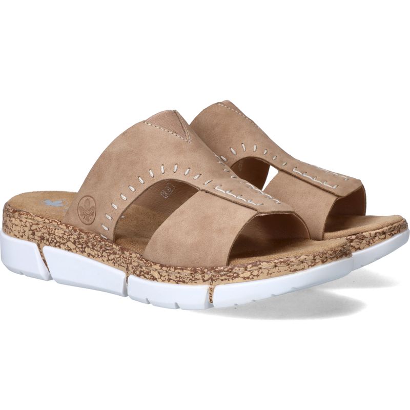 Rieker Slippers Beige Dames
