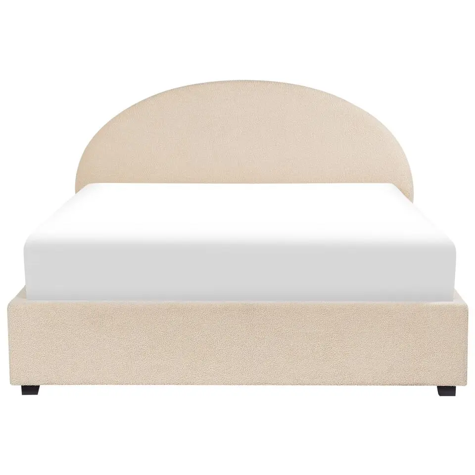 VAUCLUSE - Tweepersoonsbed - Beige - 180 x 200 cm - Polyester
