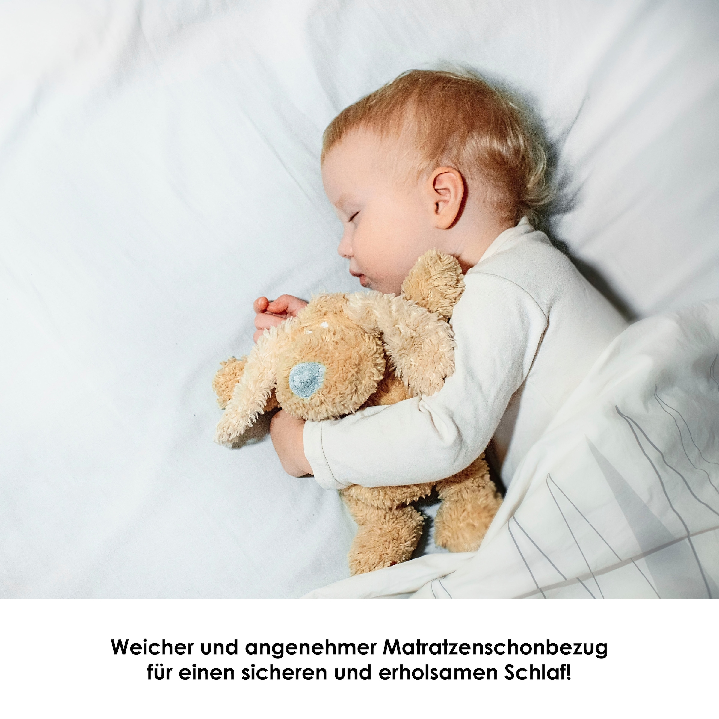 SETEX Matratzenauflage »14PE, Auflage 90x200 cm, 140x200 cm und weiteren Grössen« In der Babygrösse 70 x 40 cm ohne Eckgummi zum Schutz Ihres Kindes
