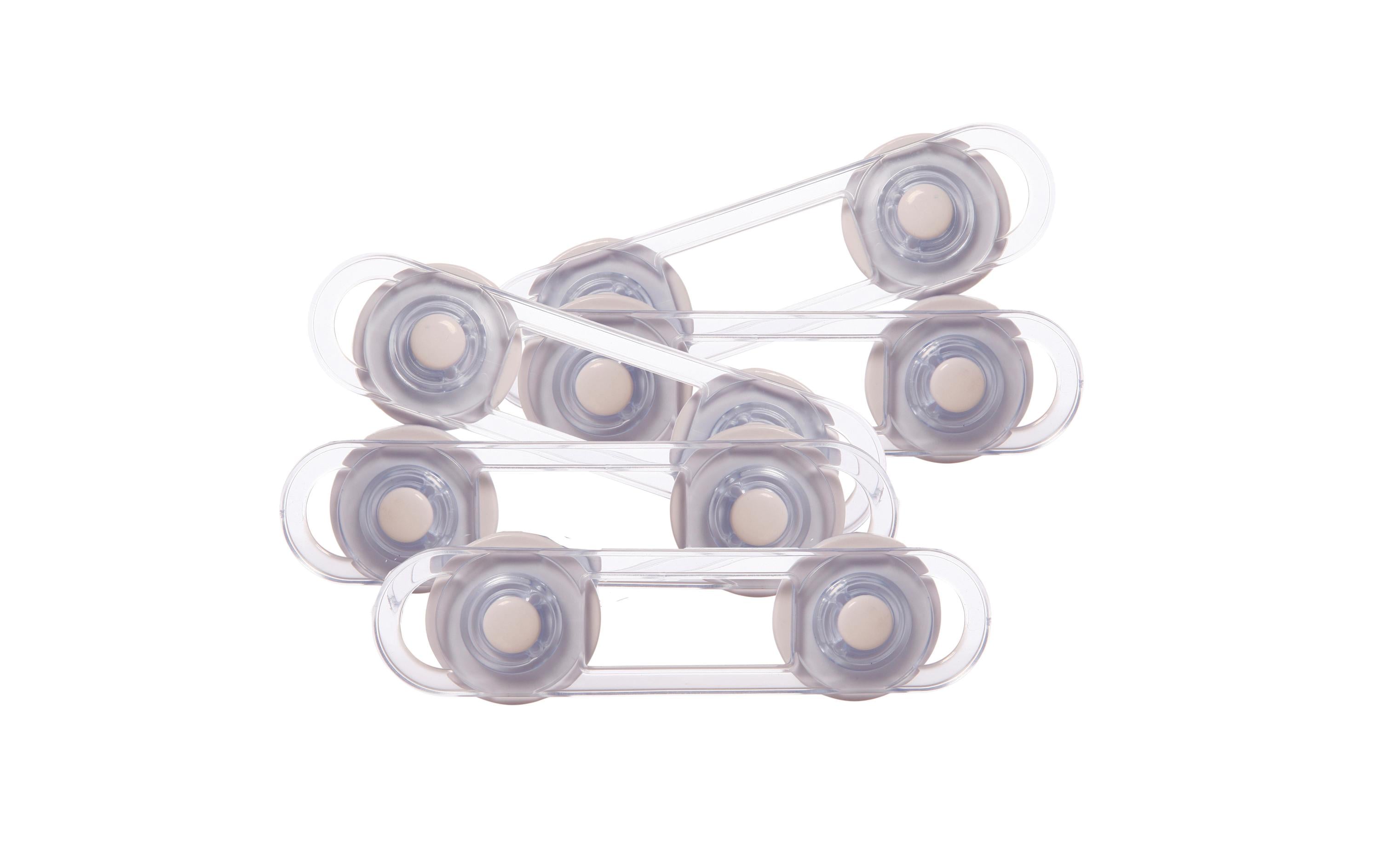Mehrzwecksicherung Mini transparent 5er SetMini Multifunktionsverschlüsse 5 Stück