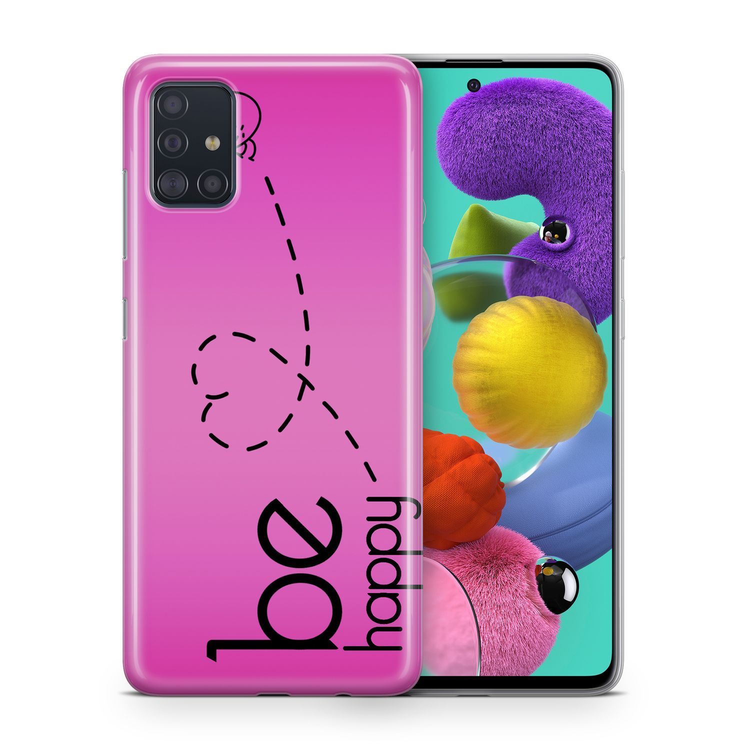 Hülle Handy Schutz für Huawei P Smart Z Case Cover Tasche Bumper Etuis TPU Motiv