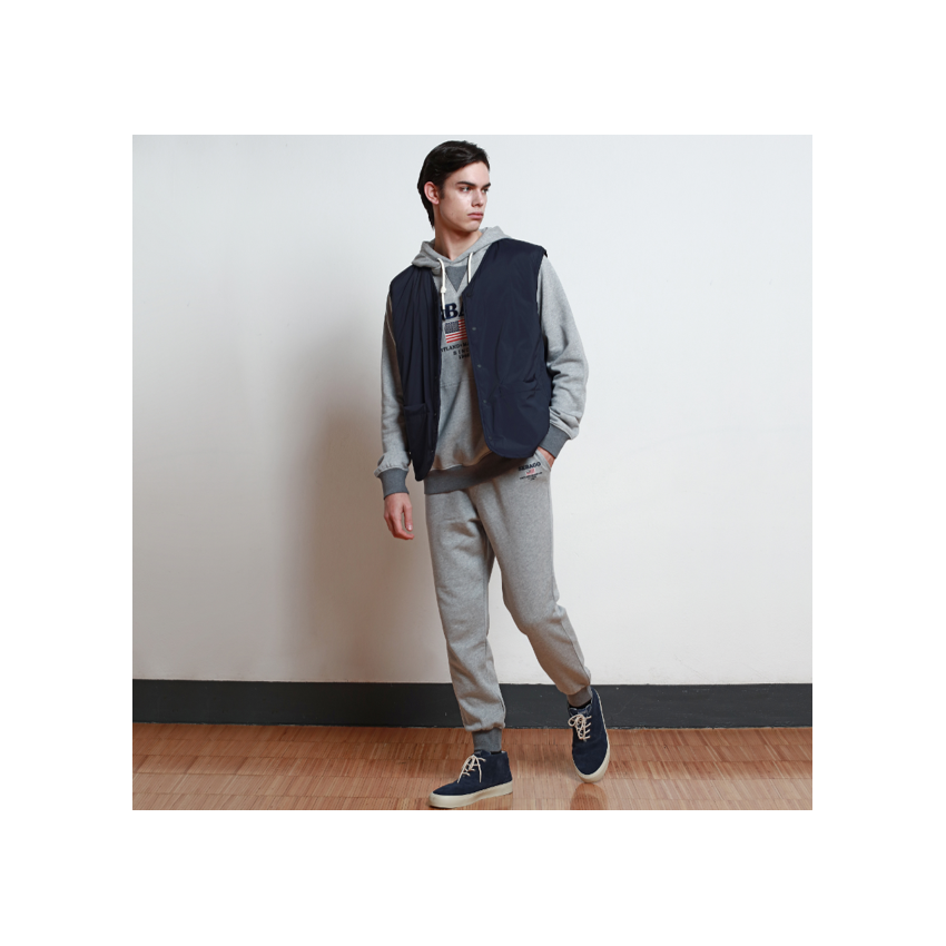 STERN GREY MID MEL-PANTALON SEBAGO HOMME