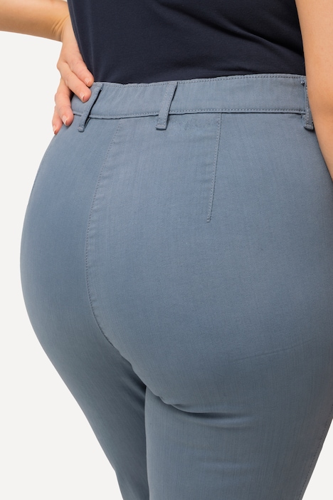 Stretchhose Mony, leicht konisches Bein, Zipptaschen