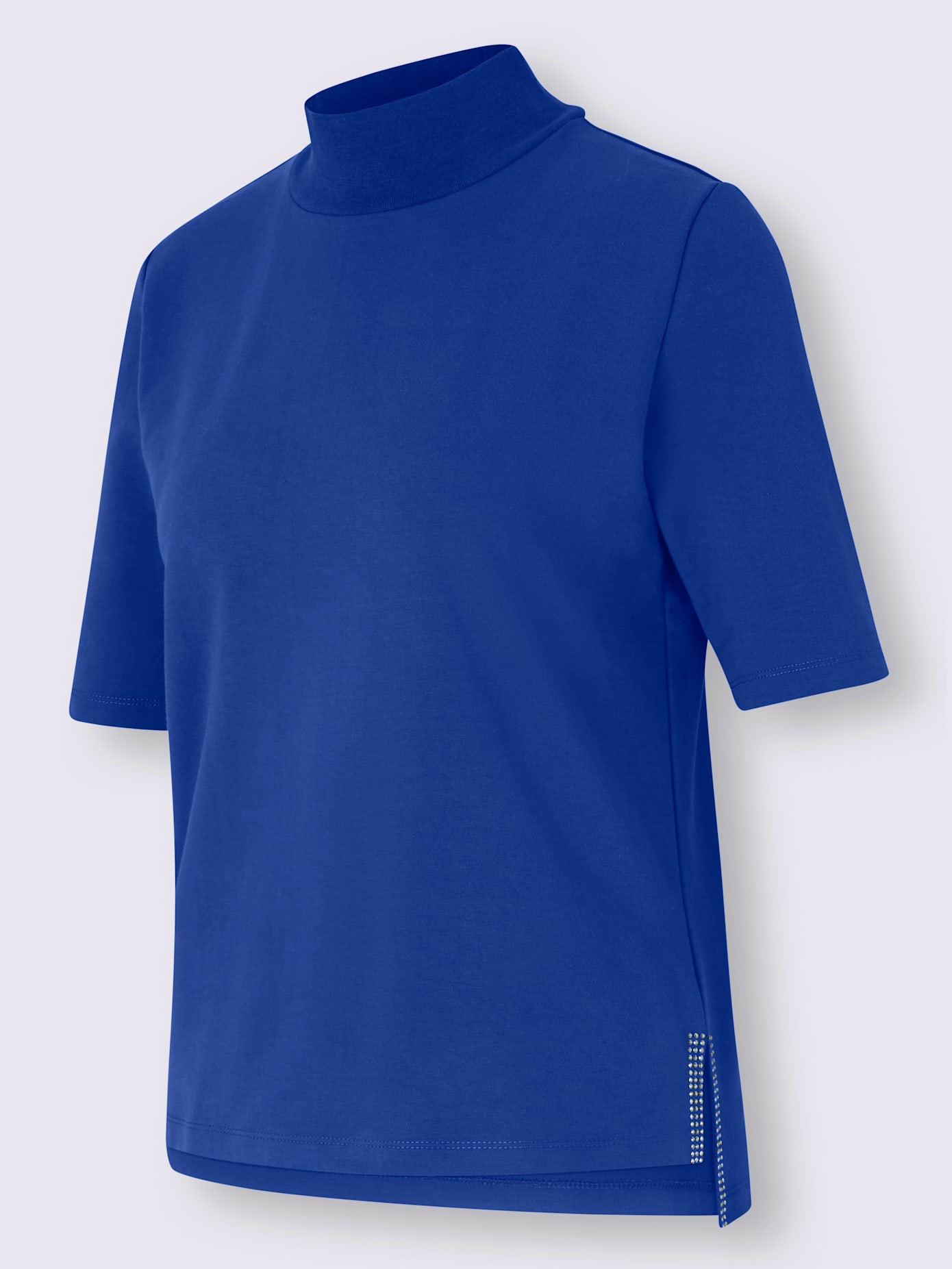 T-shirt col montant tendance