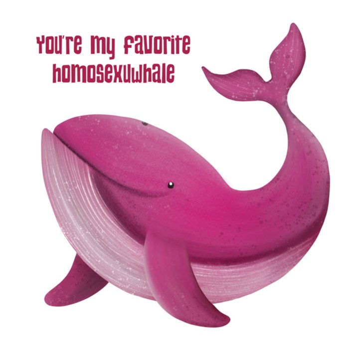 Greetz | Valentijnskaart | LHBTIQ  | Whale