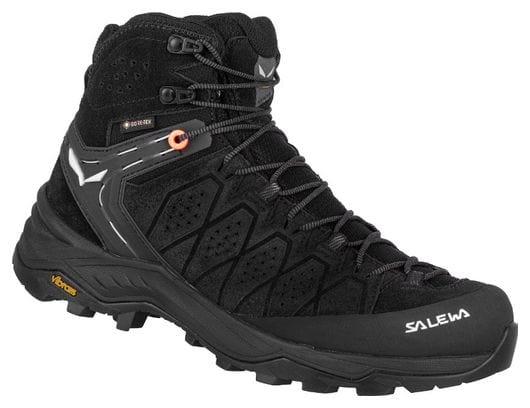 Chaussures de Randonnée Salewa Alp Trainer 2 Mid Gore-Tex Noir