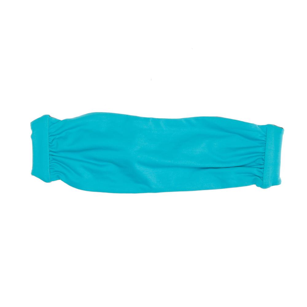 Nana Cara Haut de Bikini Bandeau Réversible Turquoise/Marron Femme Nana Cara Gioia