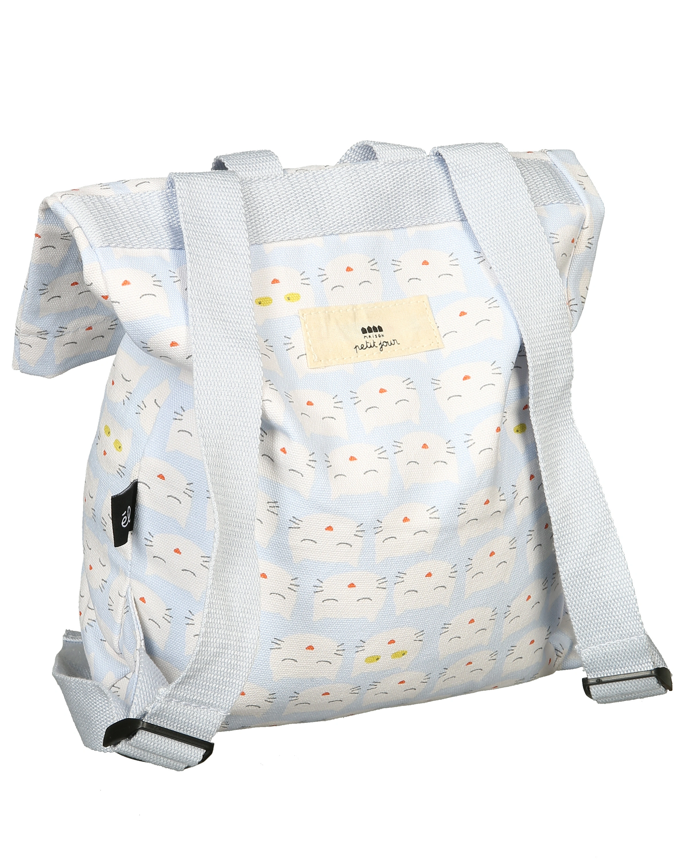 Kinder-Rucksack KATZEN – MINI KURIER (30x28x4) in blau