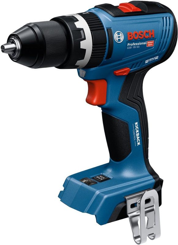 Bosch - GSB 18V-65 - Accu-klopboormachine - Blauw - Zonder Batterij