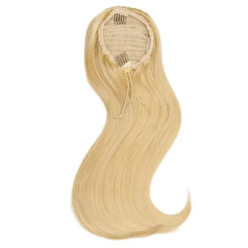 Sleek Full Body 22 Inch Ponytail Light Golden Blonde