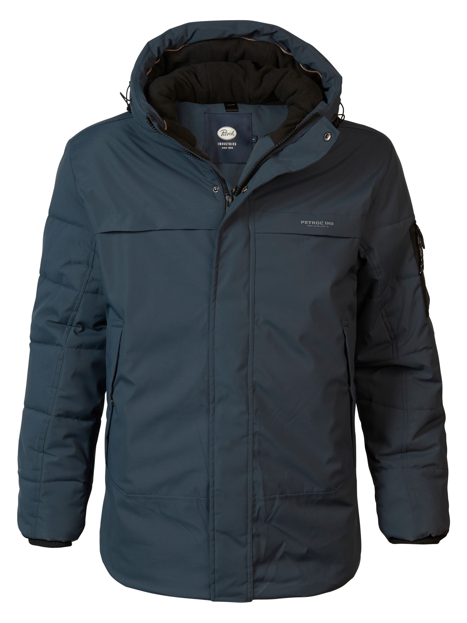 Petrol Industries Parka mit Kapuze mit verstellbarer Kapuze