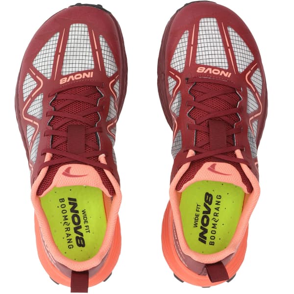 Chaussure trail INOV-8 MUDTALON SPEED W BURGUNDY/CORAL