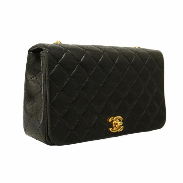 Chanel Vintage Chanel Flap Bag Black