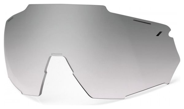 Ecran de rechange 100% Racetrap 3.0 HiPER Miroir Silver