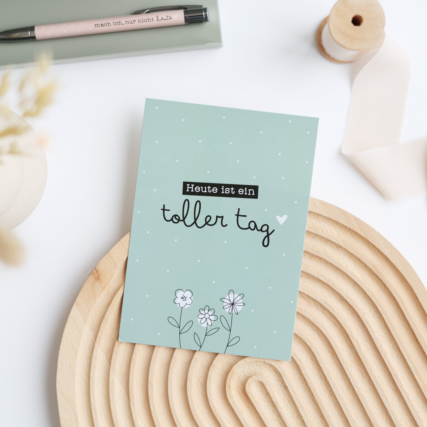 Postkarte „Toller Tag