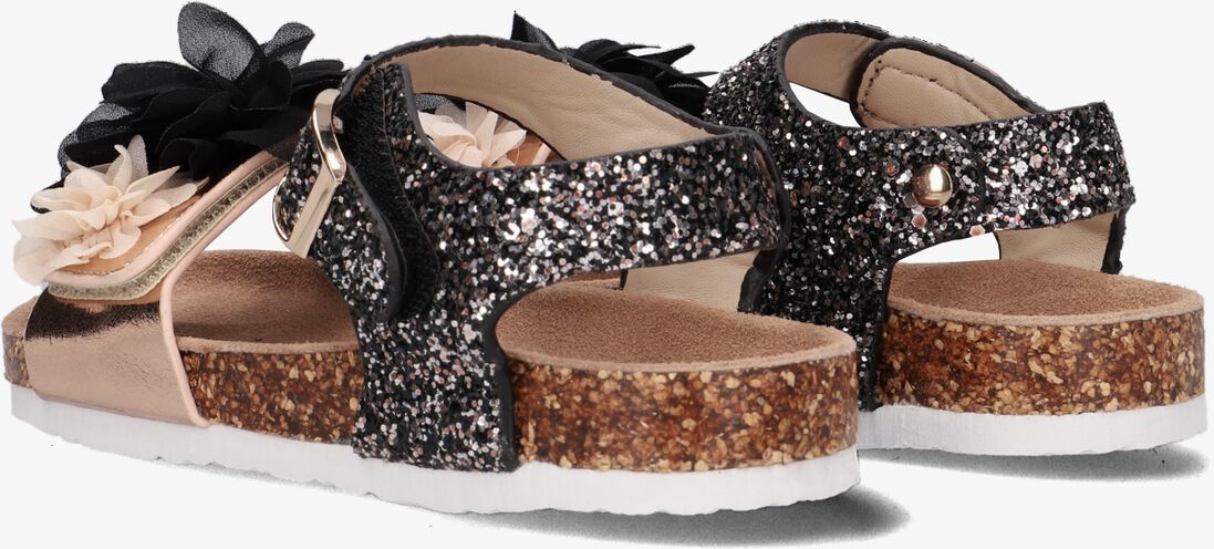 COLORS OF CALIFORNIA zwarte colors of california sandalen bio glitter sandal with ankle