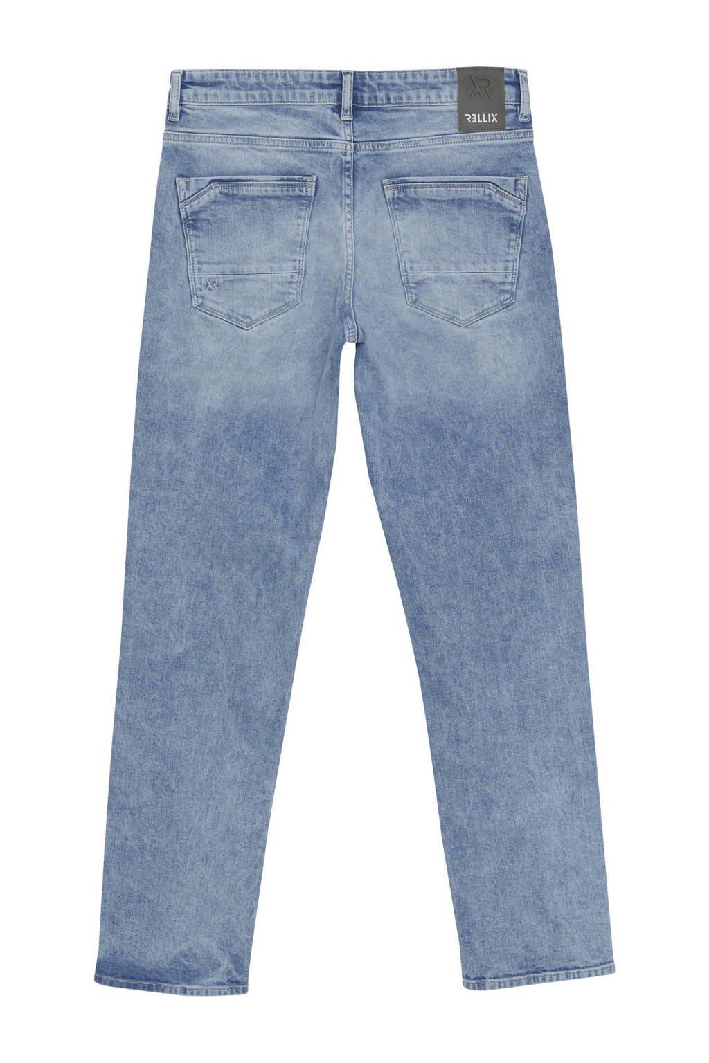 Rellix straight leg jeans light blue denim