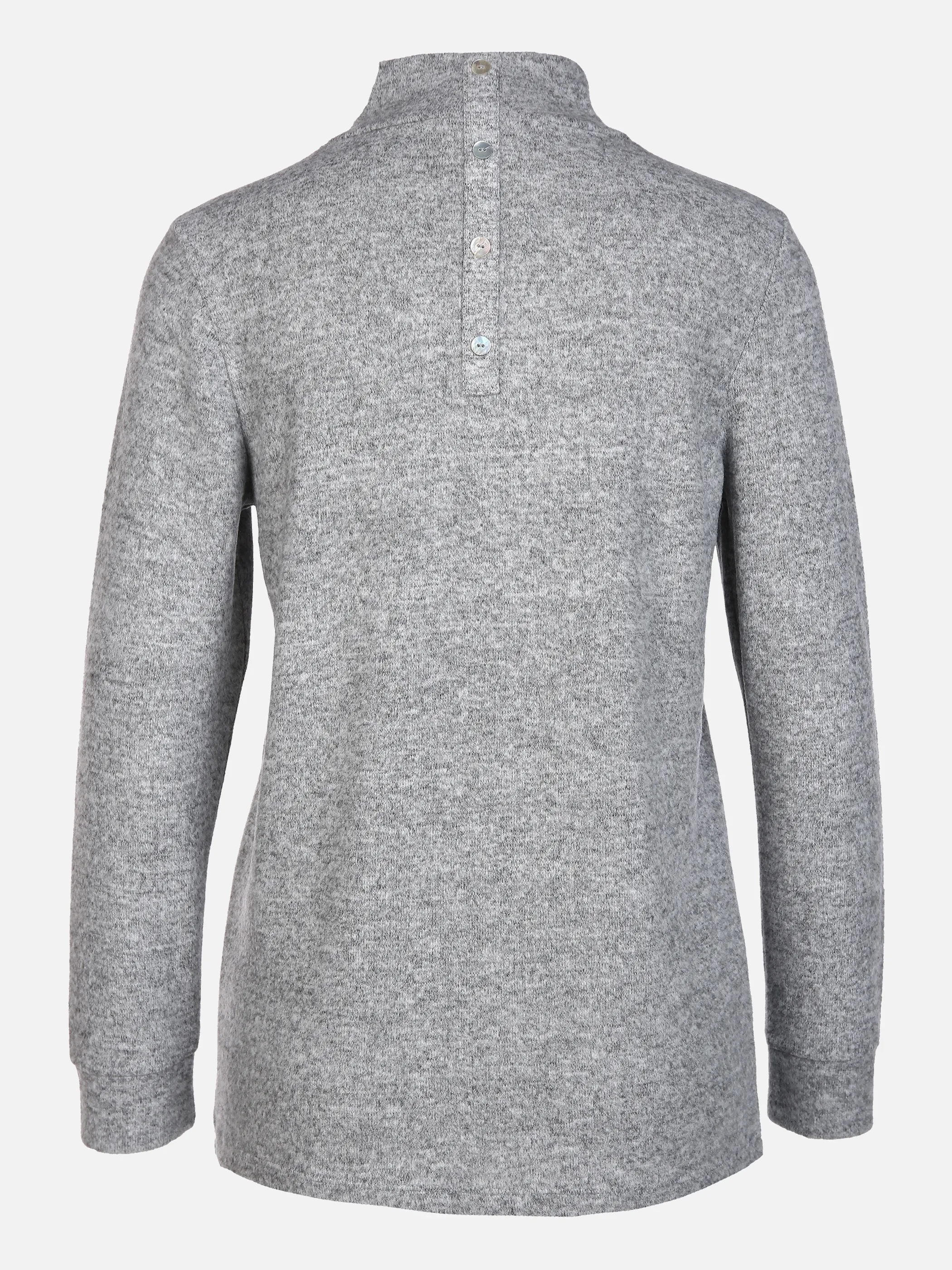 Damen Flauschshirt mit Stehkragen