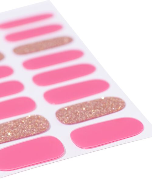 wraps pour ongles rose