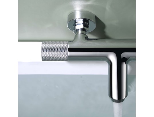 IMEX - Ensemble robinet mitigeur de baignoire thermostatique avec d...