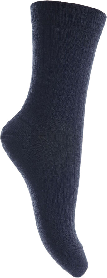 mpKids ANKLE WOOL RIB Mørkeblå