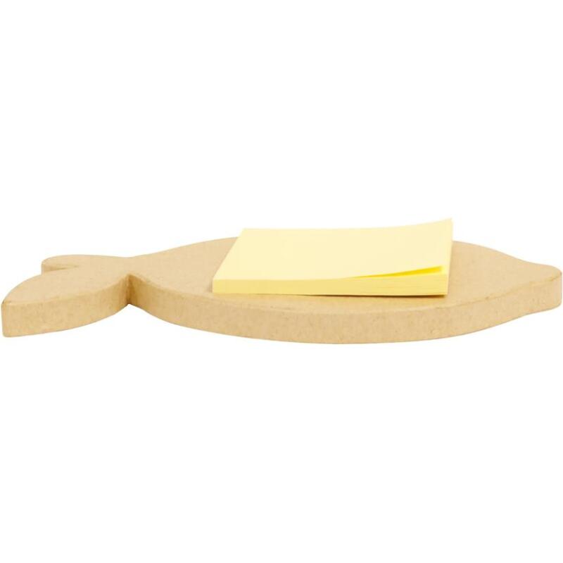 Bloc-notes citron avec aimant - Kraft
