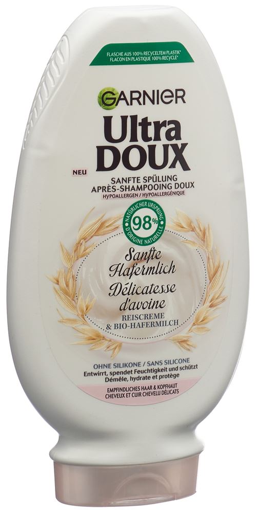 ULTRA DOUX Spülung mit Reiscreme und Hafermilch Fl 250 ml