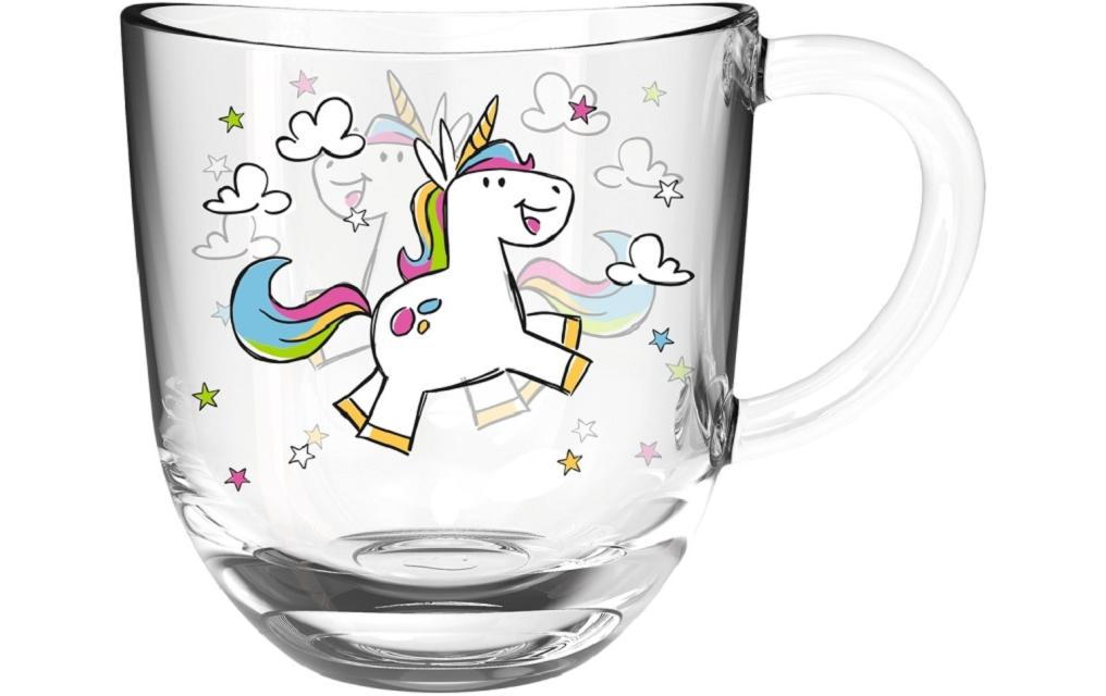 Kindertasse Bambini Einhorn, 6 StückTassen Set mit Einhorn Motiv