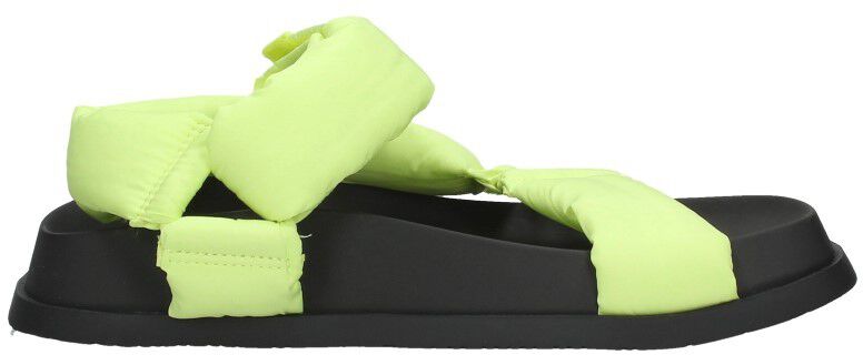Tommy Hilfiger Sandalen Plat groen