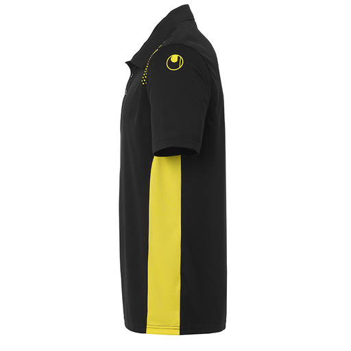 Gol Polo Negro/lima Amarillo Uhlsport