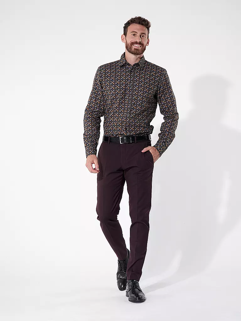 JOOP Hemd Slim Fit Hanson braun