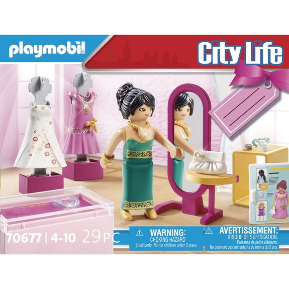 Set cadeau boutique de mode - Playmobil City Life 70677