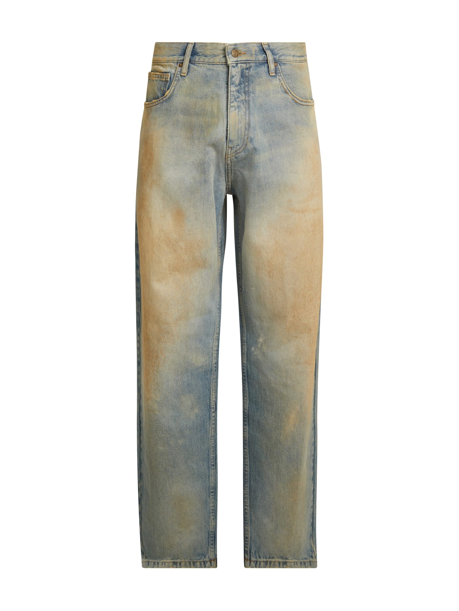 calça jeans folgada