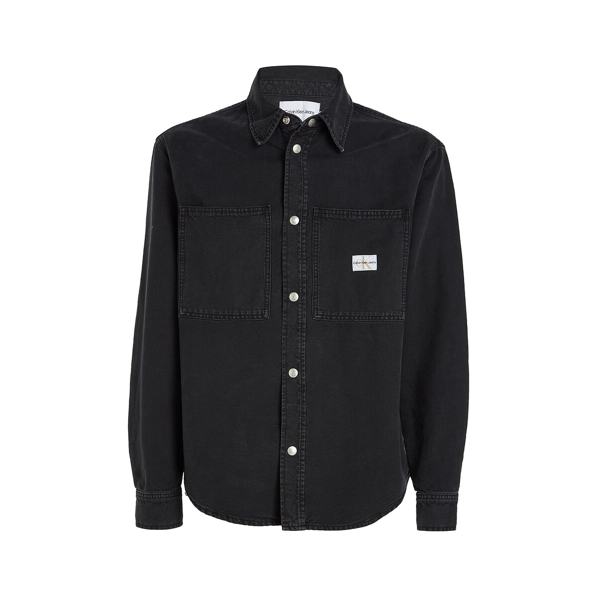 CALVIN KLEIN JEANS<br>Camisa em tecido resistente
