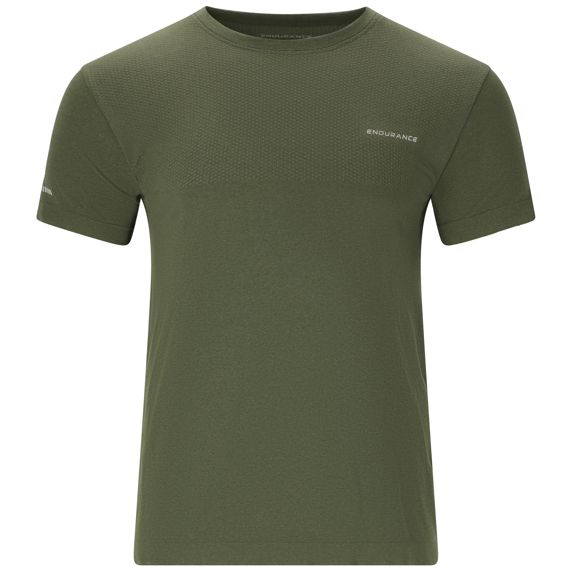Endurance Jarono M Melange Seamless S-S Tee - Treningstøy