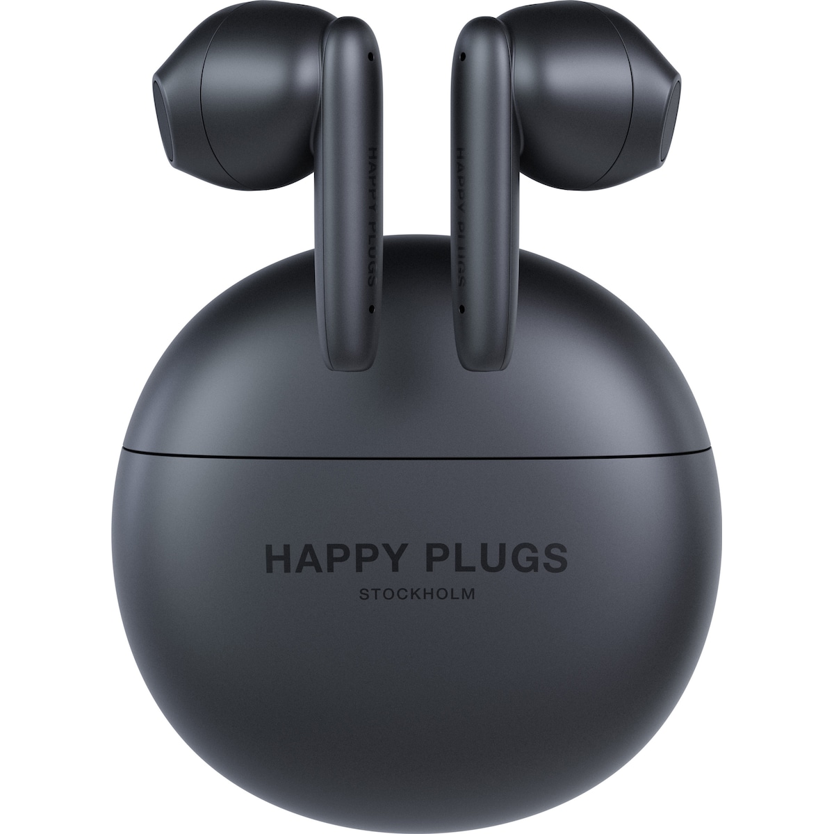 Happy Plugs Joy Lite true helt trådløse in-ear hodetelefoner (sort)