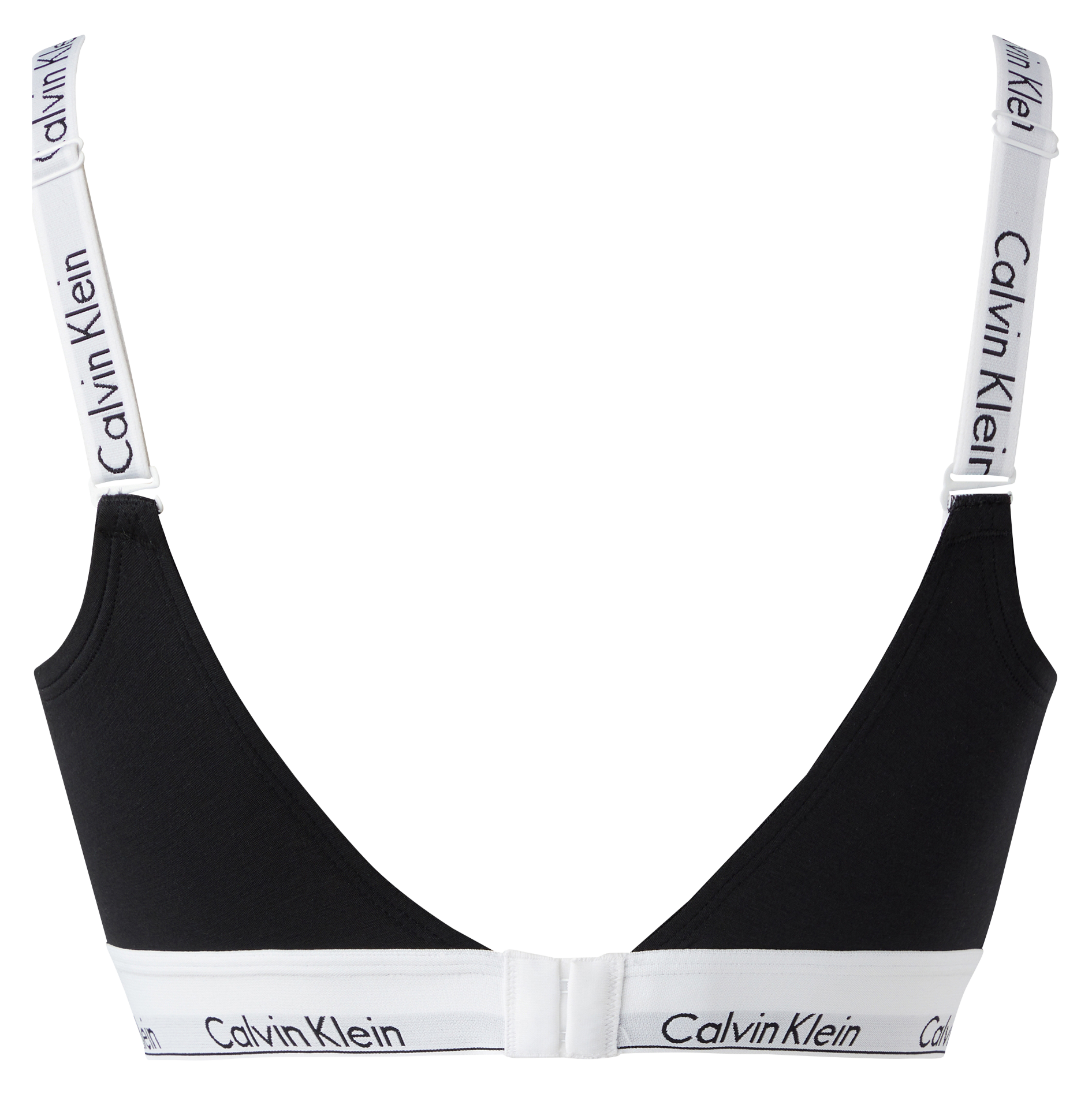Brassière en coton mélangé | Noir