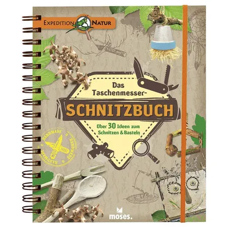 moses. Das Taschenmesser-Schnitzbuch