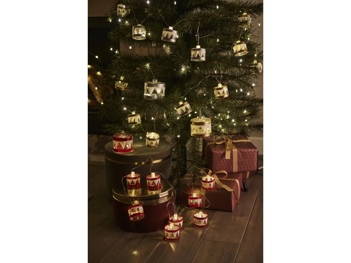 Sirius Home Elly, Juletræ ornament, Rød, Transparent, AAA, 1 stk, 70 mm, 70 mm