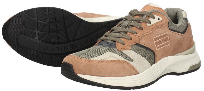 Tommy Hilfiger Modern Prep Sneaker middel bruin