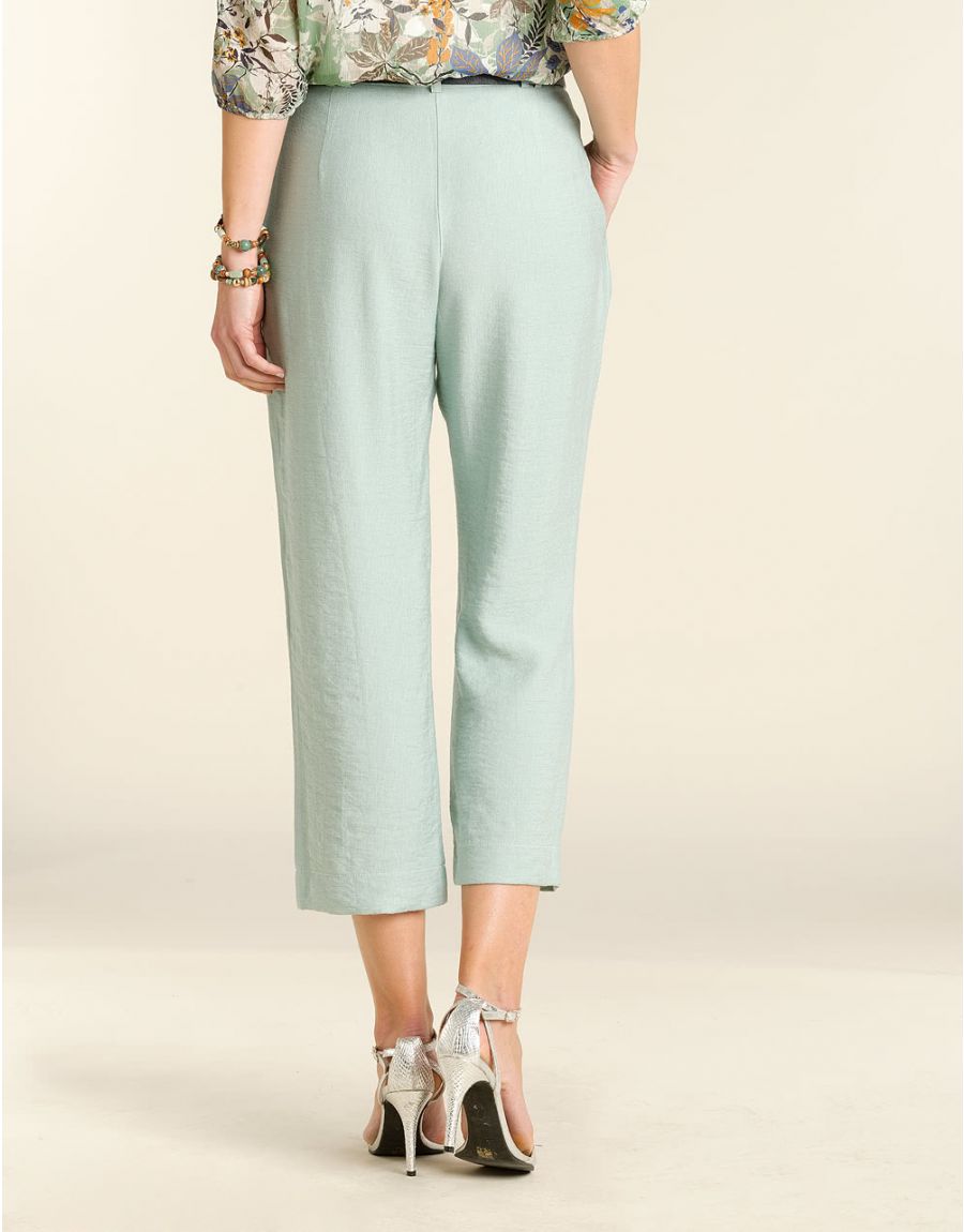 Pantalon chic vert