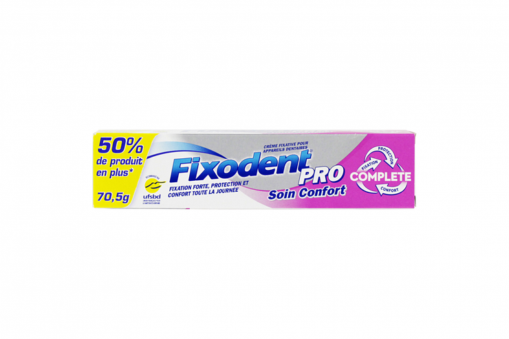 Crème fixative soin confort 70g
