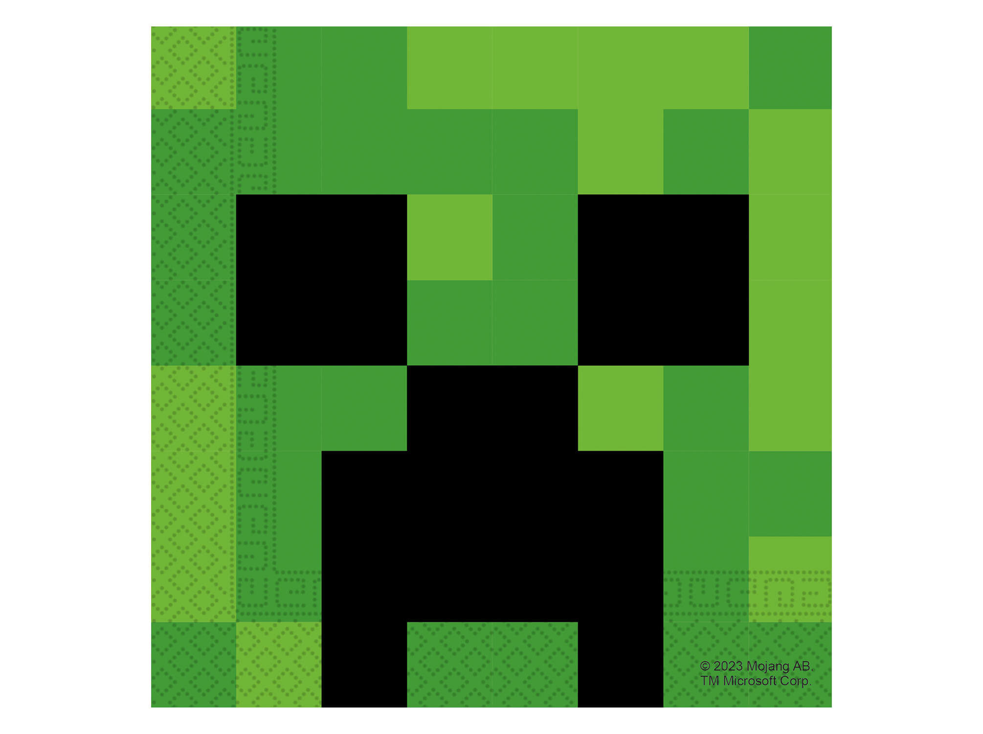 GUARDANAPOS MINECRAFT PAPEL 33X33CM 20 UNIDADES