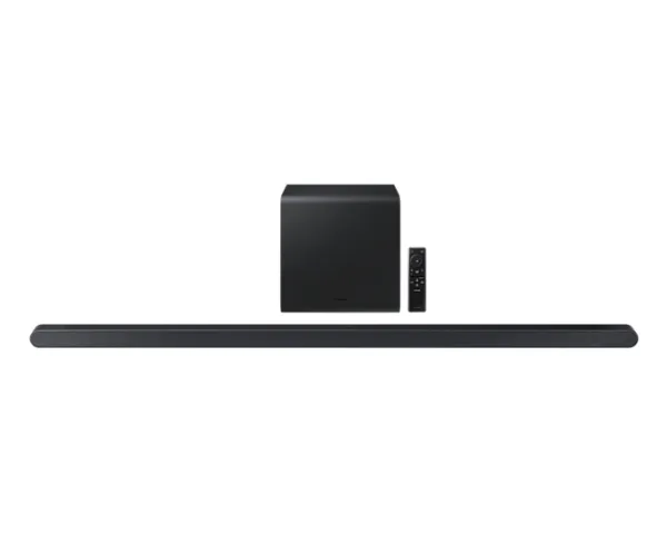 Samsung HW-S800D - S series - lydbarsystem - 3.1.2-kanal - trådløs - Bluetooth, Wi-Fi - App-kontrolleret - 330 Watt (Total) - titansort