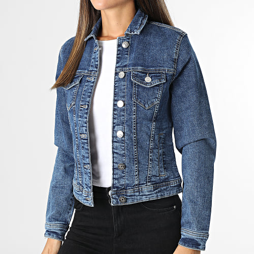 Veste Jean Femme Tia Life Bleu Denim